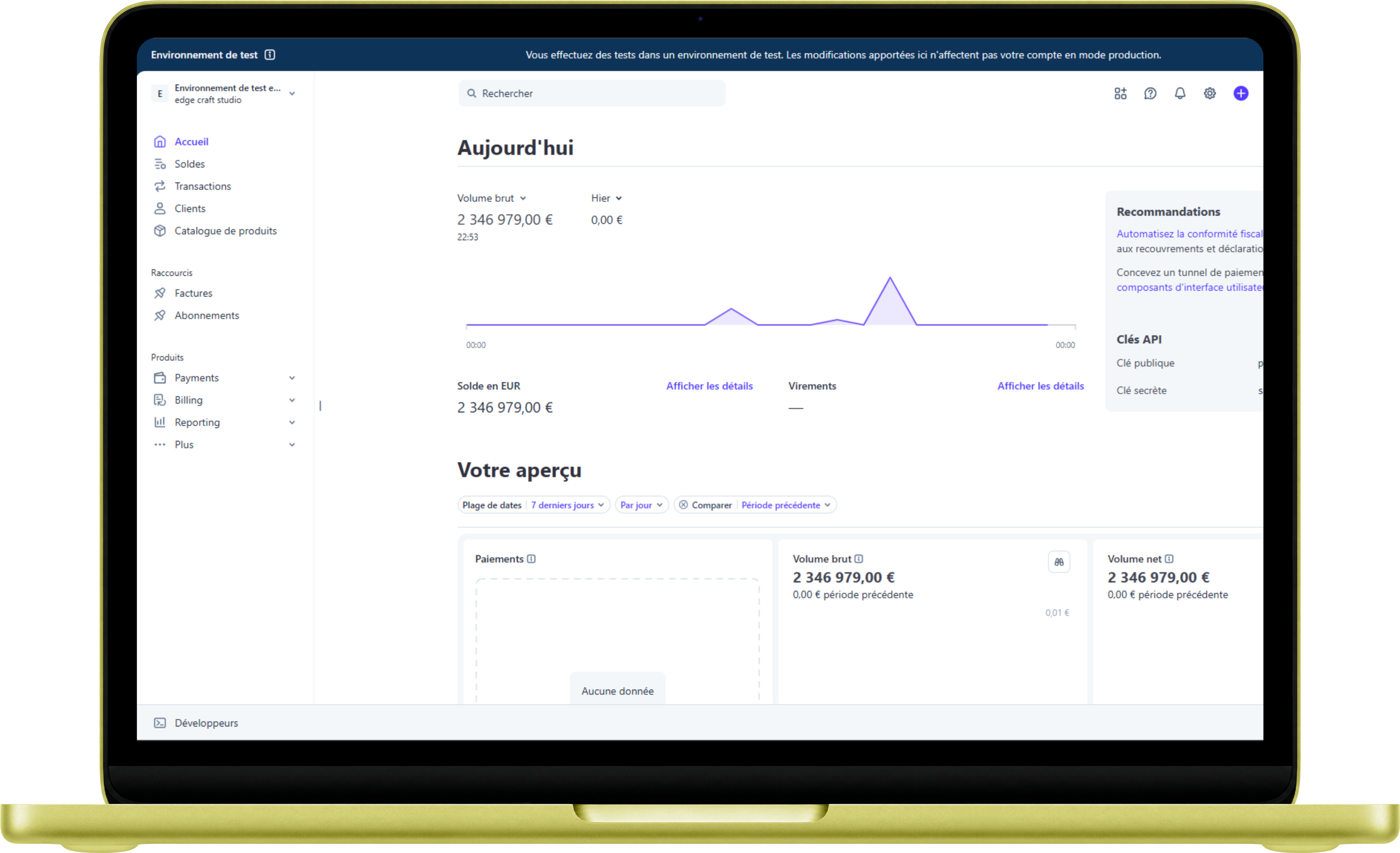 Stripe Dashboard